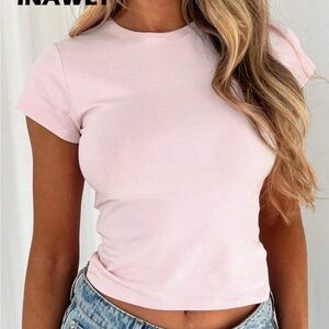 Light Pink Baby Tee